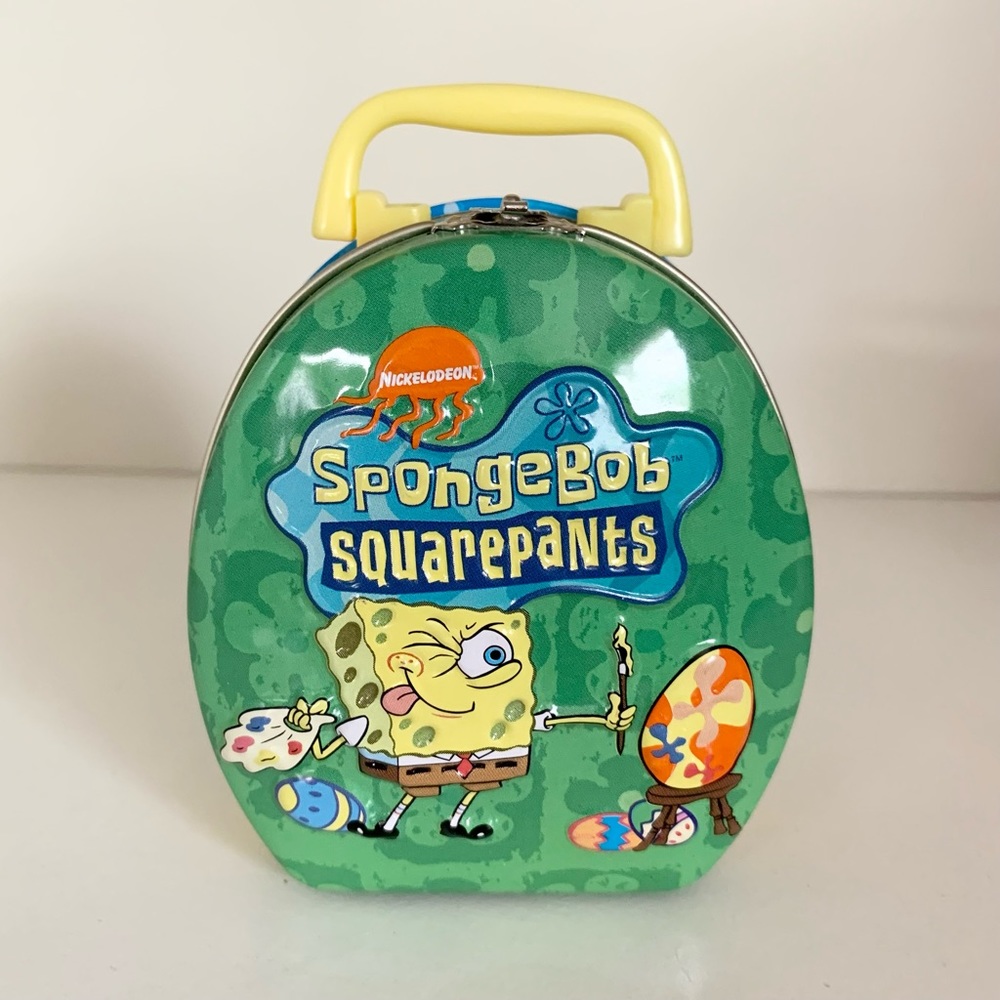 Y2k SpongeBob tin mini purse
